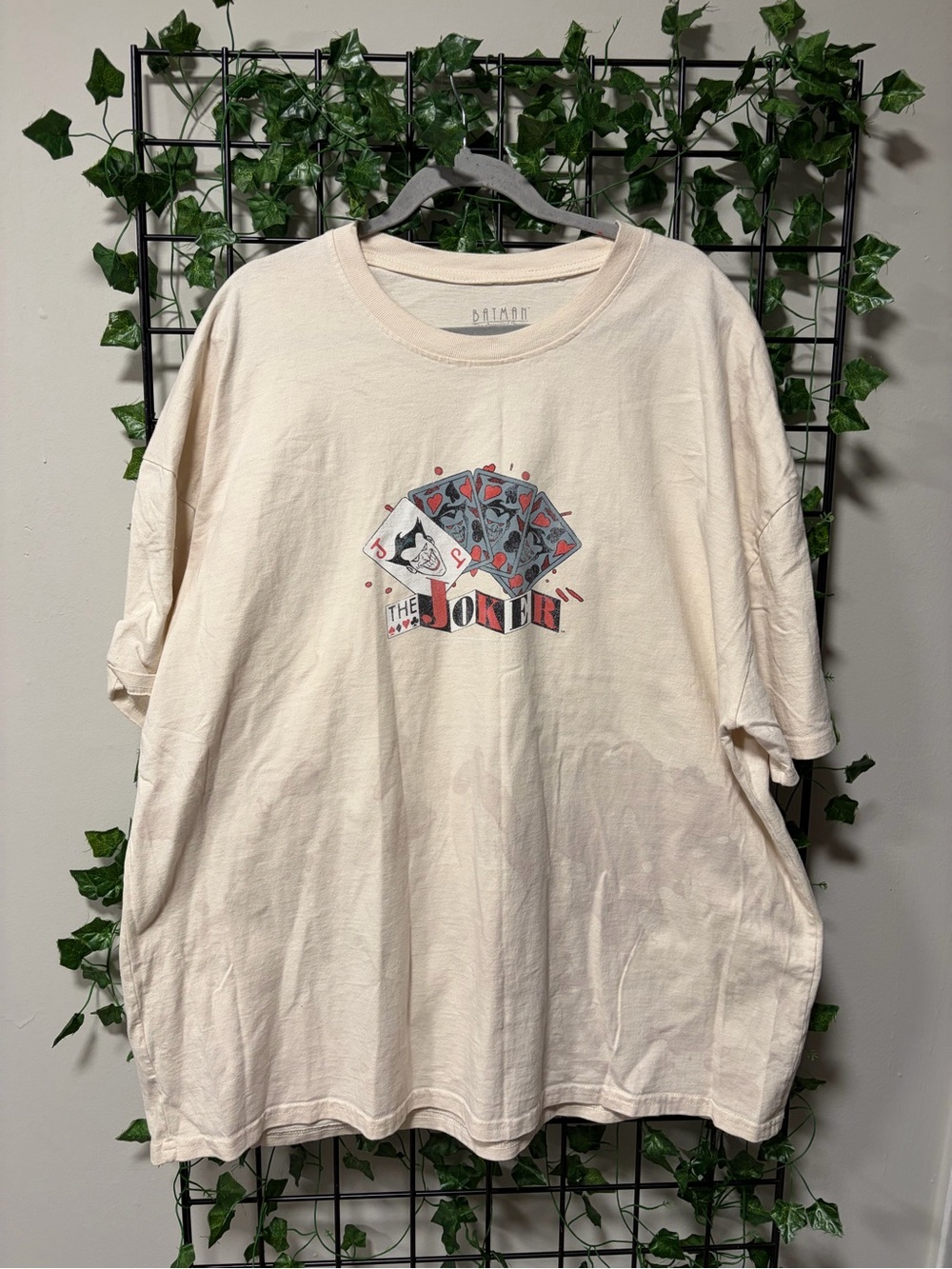 The Joker Graphic Short Sleeve Tee - Cream